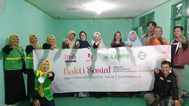Nibras House bersama NBRS Care melaksanakan kegiatan yang bertajuk berbagi baju Lebaran
