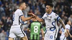 Dengan mengoleksi 17 poin, Inter Milan sementara menempati posisi ketiga klasemen sementara. (LaPresse via AP/Massimo Paolone)