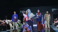 Batik Khas Probolinggo produksi pelaku UKM tanpil memukau di  IMFW 2022 (Istimewa)