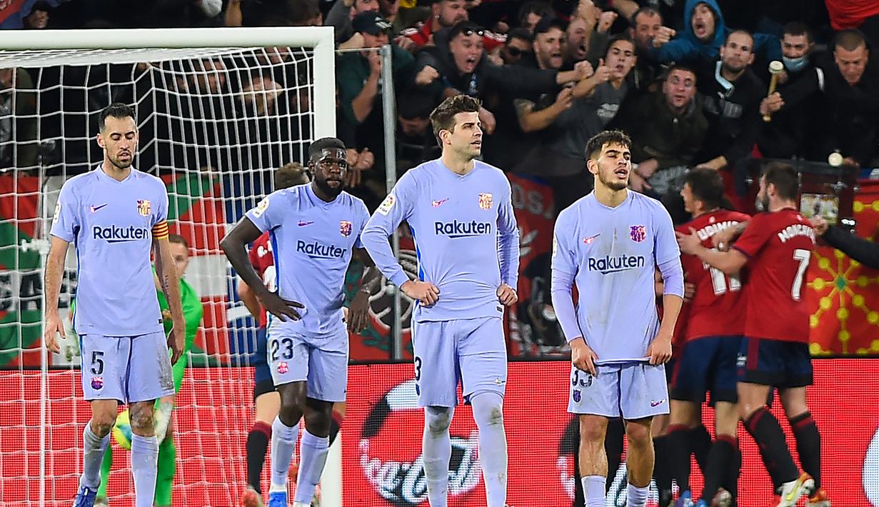 Skor 2-2 bertahan hingga laga usai. (AFP/Ander Gillenea)