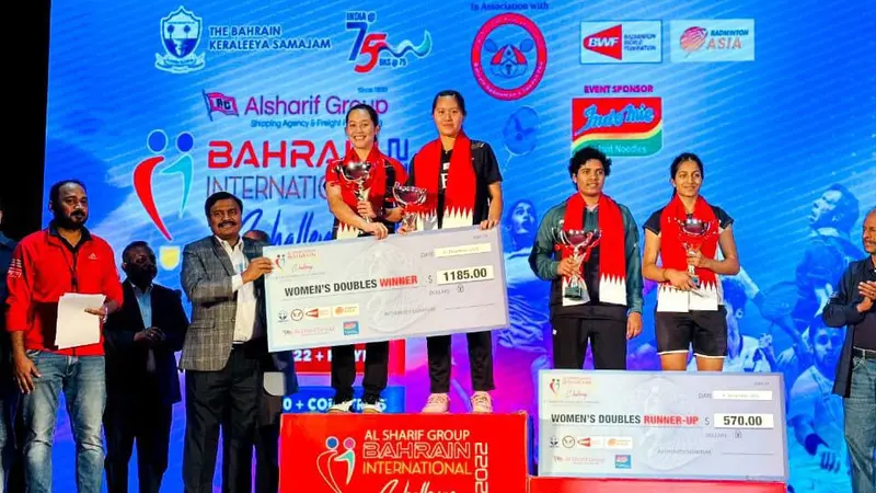 Lanny Tria Mayasari/Ribka Sugiarto - Bahrain International Challenge 2022 - Bulu Tangkis