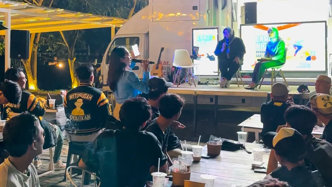 Ekonomi Kreatif (Ekraf) Night yang bertajuk 'Peran Ekraf Saat Pilkada' digelar di Balikpapan, Kalimantan Timur (Istimewa)