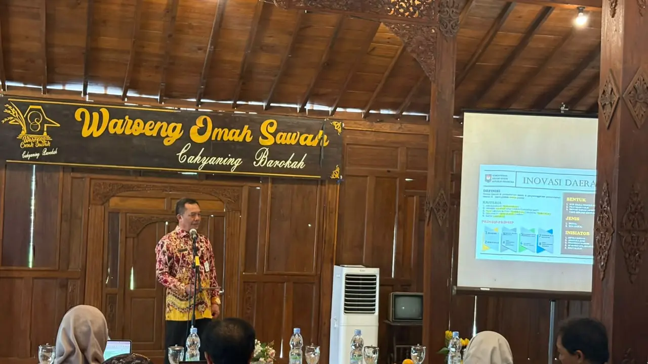 Kepala BSKDN Kemendagri Yusharto Huntoyungo.