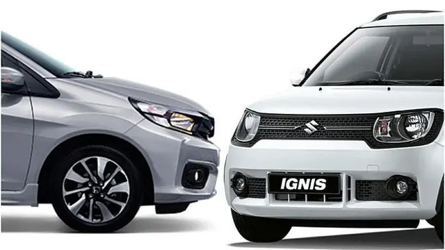 Honda Brio RS CVT vs Suzuki Ignis GX AGS