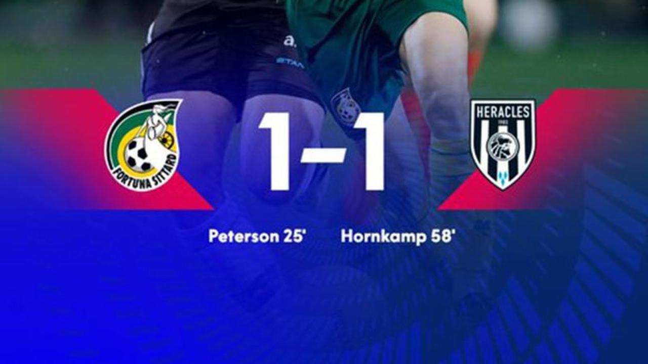 Justin Hubner Tampil 19 Menit, Fortuna Sittard Ditahan Imbang Heracles di Liga Belanda