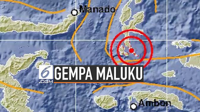 Video Gempa Magnitudo 72 Menggoyang Maluku Utara