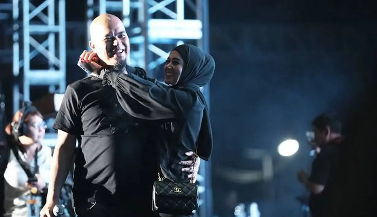 <p>Mulan Jameela dan Ahmad Dhani. (Foto: instagram.com/mulanjameela1)</p>