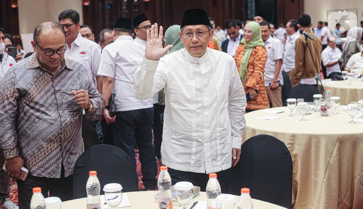 Mantan Ketua Umum Partai Demokrat itu menyampaikan pidato didepan umum pertamanya setelah bebas dari tahanan terkait kasus korupsi proyek Hambalang. (Liputan6.com/Faizal Fanani)