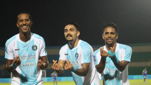 Selebrasi Kode Meminta Gaji Pemain PSBS