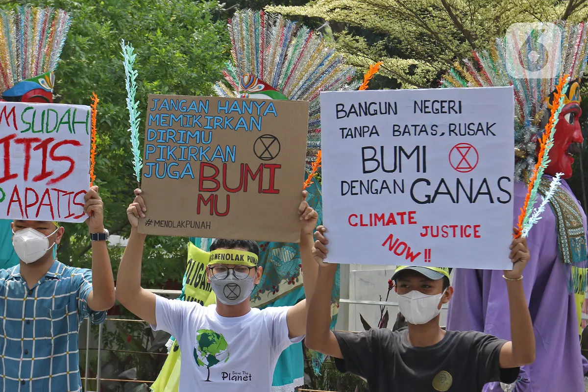 Aksi bertemakan Tolak Bala, Stop Bencana