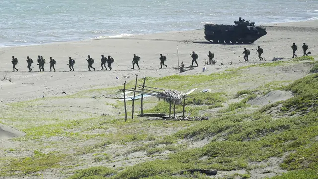 FOTO: Marinir AS - Filipina Gelar Latihan Militer Gabungan