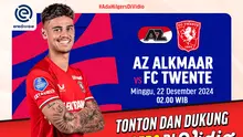 Jadwal pertandingan Liga Belanda: AZ Alkmaar vs Twente pada matchweek ke 17 di Vidio. (sum. doc. vidio.com)