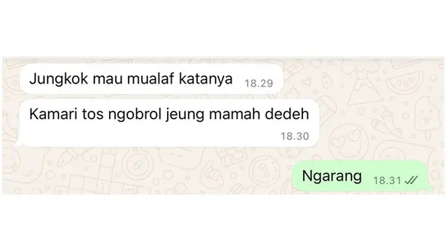 6 Chat ke Pacar Bahas Cowok K-Pop Ini Kocak, Tak Takut Jadi Saingan
