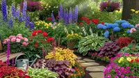10 Tanaman Hias Outdoor Berdaun Cantik dan Berbunga Indah yang Mudah Dirawat