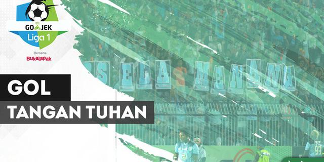VIDEO: Gol Tangan Tuhan Saat Persela Kalahkan Persija