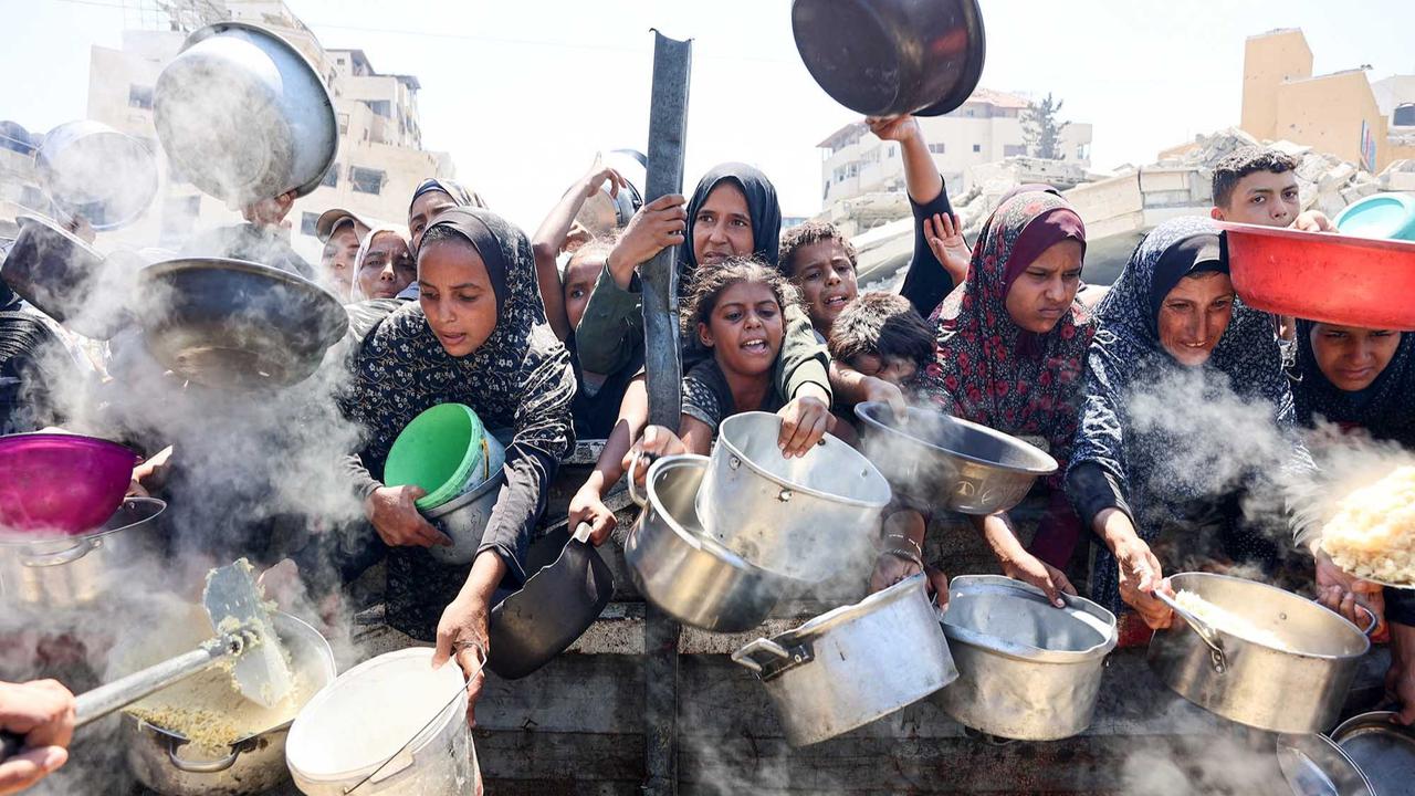 FOTO: PBB Tetapkan Gaza Alami Kelaparan, Kasus Pertama di Timur Tengah