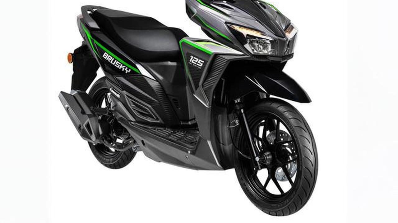 Kawasaki Brusky 125 Tiba-Tiba Meluncur, Siap Tantang Dominasi Skutik di Asia Tenggara