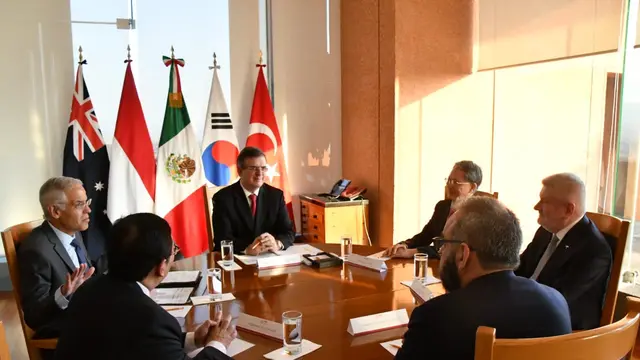 Pertemuan para Wakil Menteri Luar Negeri MIKTA (Vice-Ministrial Retreat) yang diselenggarakan pada tanggal 10 - 11 Februari 2020 di Mexico City.