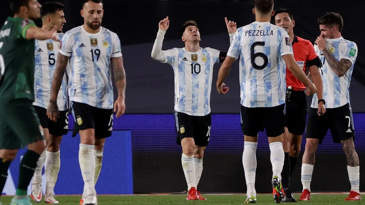 Timnas Argentina Vs Timnas Bolivia