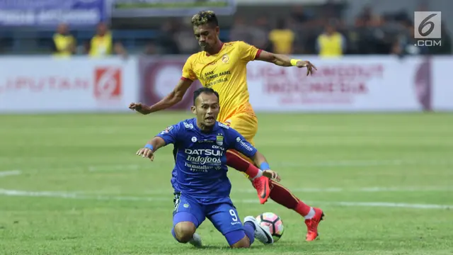 Laga Pembuka Piala Presiden 2018, Persib Unggul Atas Sriwijaya FC