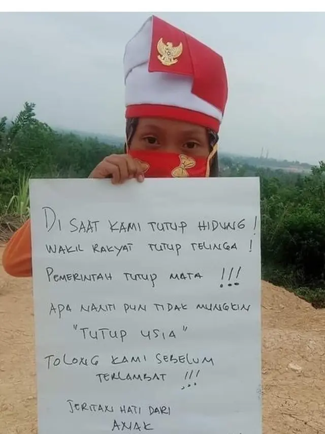 Aksi Protes Netizen Saat Melawan Asap Ini Bikin Terenyuh