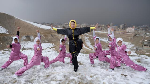 20170129-Sima Azimi, Pelatih Wushu Cantik dari Afghanistan-Kabul