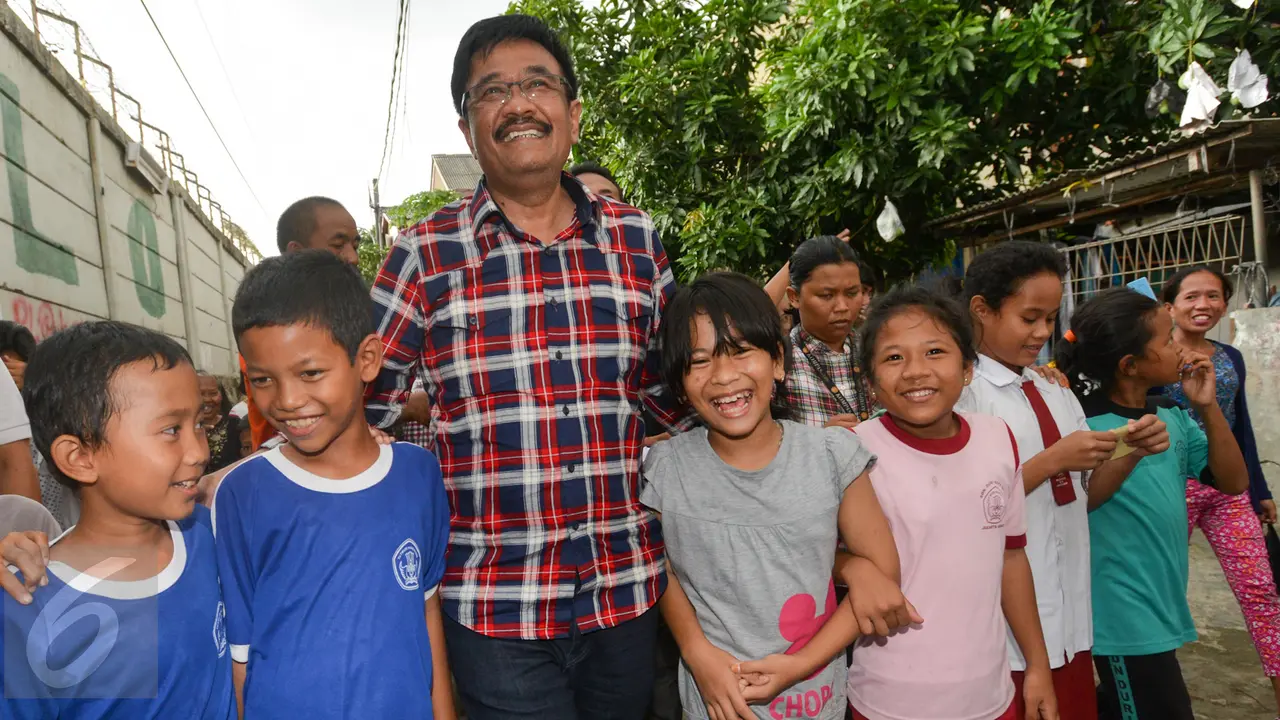 20161101-Blusukan, Cawagub Djarot Temui Warga Kedoya-Jakarta