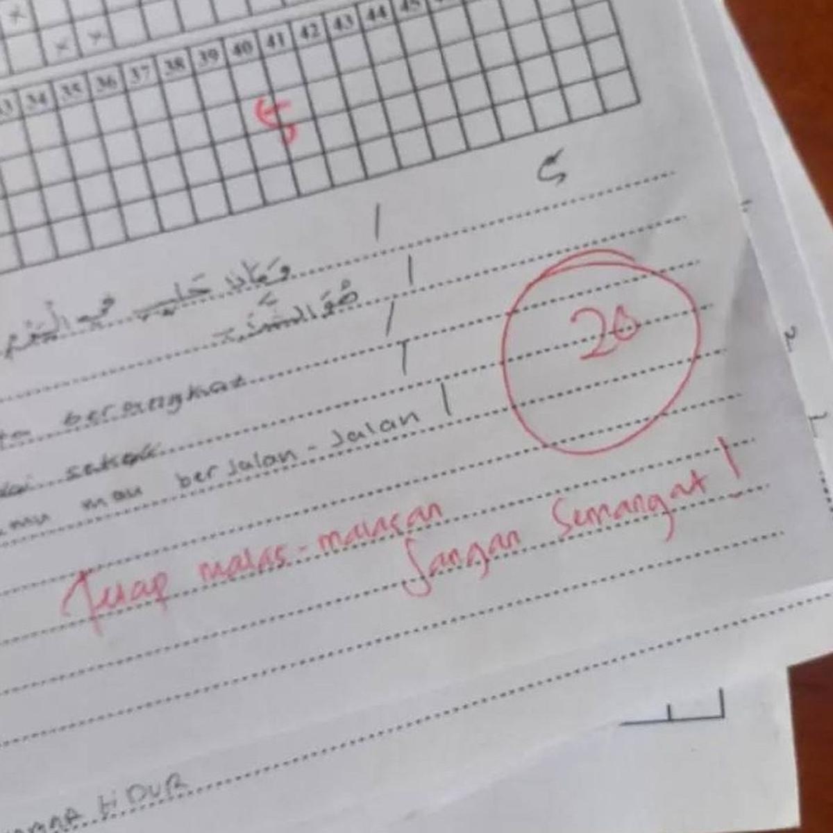 Cara Guru Beri Nilai Ujian Muridnya ini Jadi Sorotan
