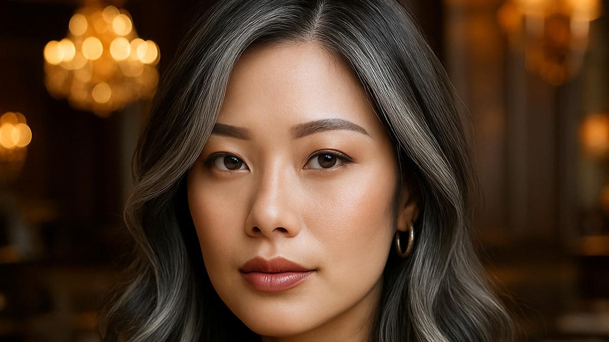 6 Tren Warna Rambut Ash Grey untuk Usia 40 Tahun ke Atas di 2025, Bisa Menyamarkan Uban Secara Alami