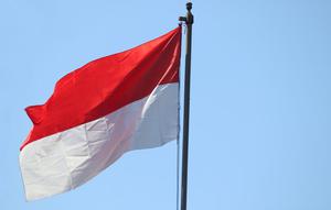 Ilustrasi bendera Indonesia, Merah Putih. (Image by Mufid Majnun from Pixabay )