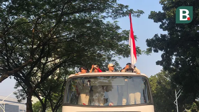 Pawai Olimpiade 2024 Paris di Jakarta