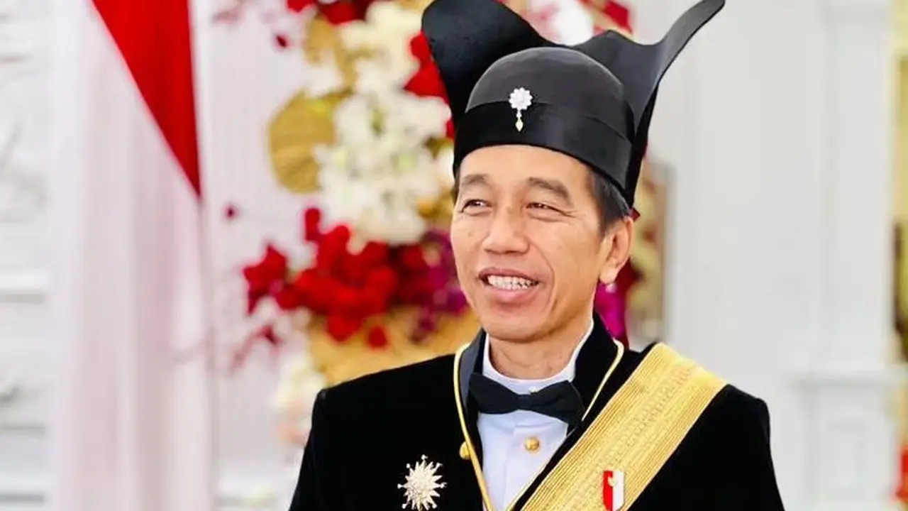 Penampilan Jokowi di HUT ke-78 RI