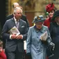 Pangeran Charles dan Ratu Elizabeth II (Yui Mok/PA via AP, File)