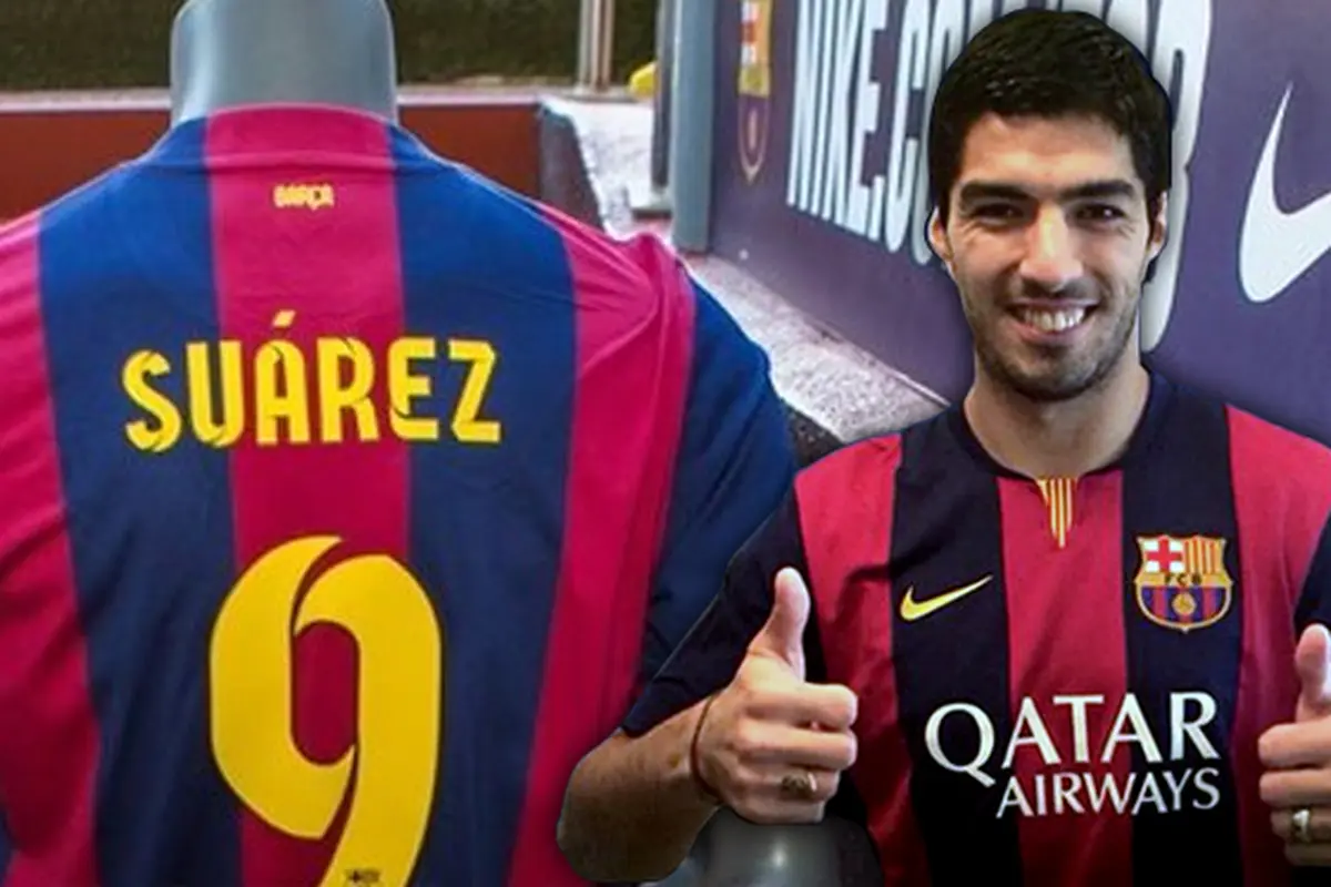 Ilustrasi Luis Suarez