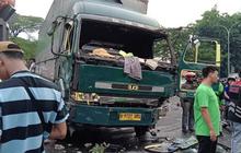 Sopir Truk Kontainer Ugal-ugalan & Tabrak Warga di Kota Tangerang Positif Narkoba!
