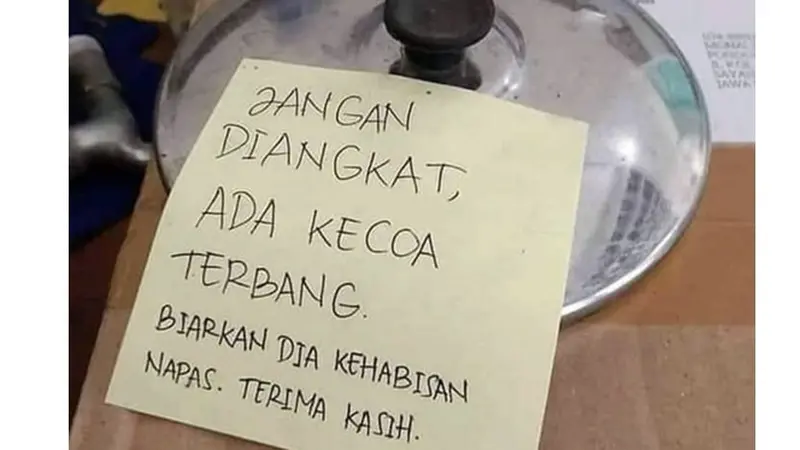 6 Peringatan di Dapur Ini Nyeleneh, Bikin Dahi Berkerut