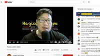 Tangkapan layar channel Youtube Jozeph Paul Zhang. (Istimewa)