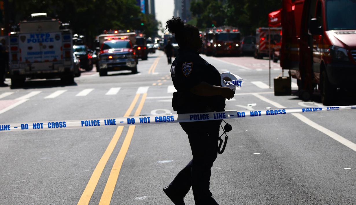 Pfeifer menambahkan bahwa beberapa korban luka-luka adalah pekerja konstruksi. (Kena Betancur / AFP)