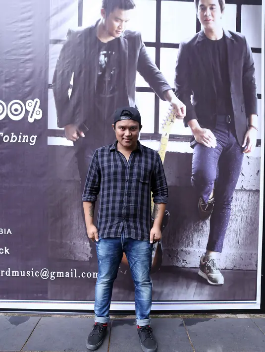 Dengan lirik pantun dan nama buah-buahan, Haposan Haryanto Tobing nama lengkapnya Posan berharap lebih mudah di ingat oleh masyarakat. (Nurwahyunan/Bintang.com)