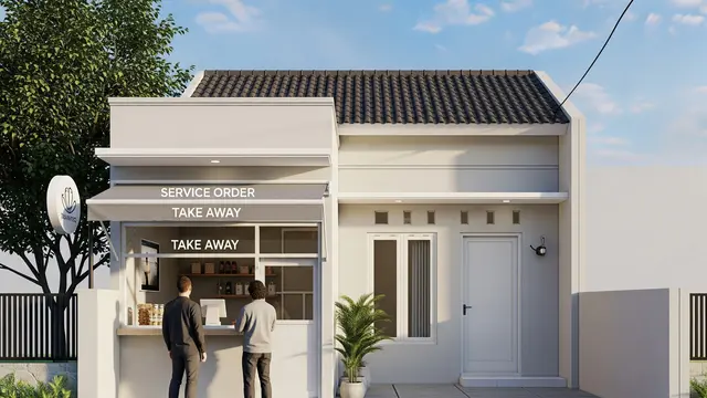 Konsep Toko Jendela Pop-Up Window