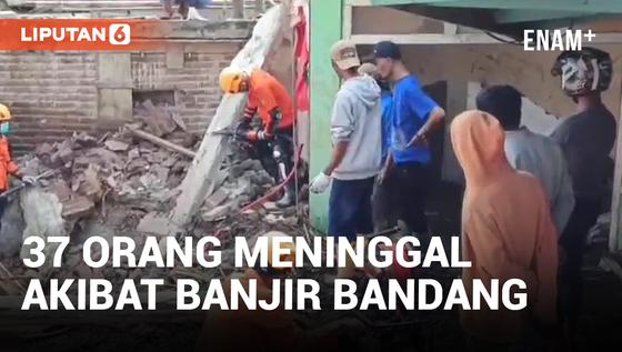 VIDEO: Evakuasi dan Pencarian Korban Banjir Bandang di Sumbar Terus Dilakukan