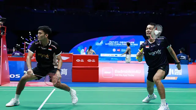 Fajar Alfian/Muhammad Shohibul Fikri - China Masters 2025 - Bulu Tangkis