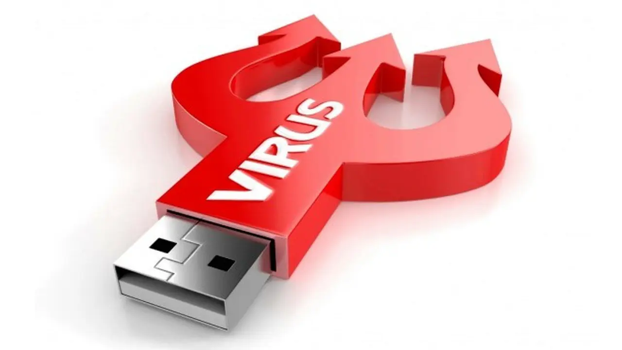 Ilustrasi Virus yang Terjangkit Virus