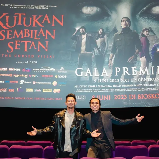 6 Potret Fandy Christian Hadiri Gala Premiere Film, Hindari Pertanyaan Wartawan