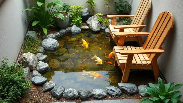 Kolam Ikan depan rumah