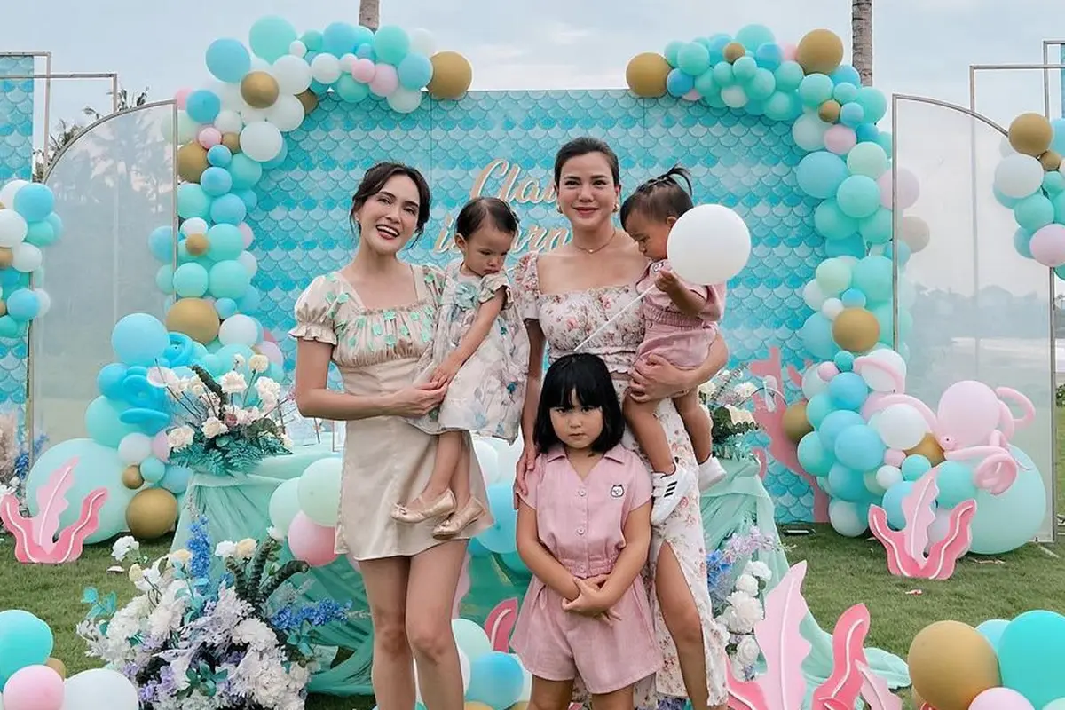 [Fimela] Ultah Anak Shandy Aulia