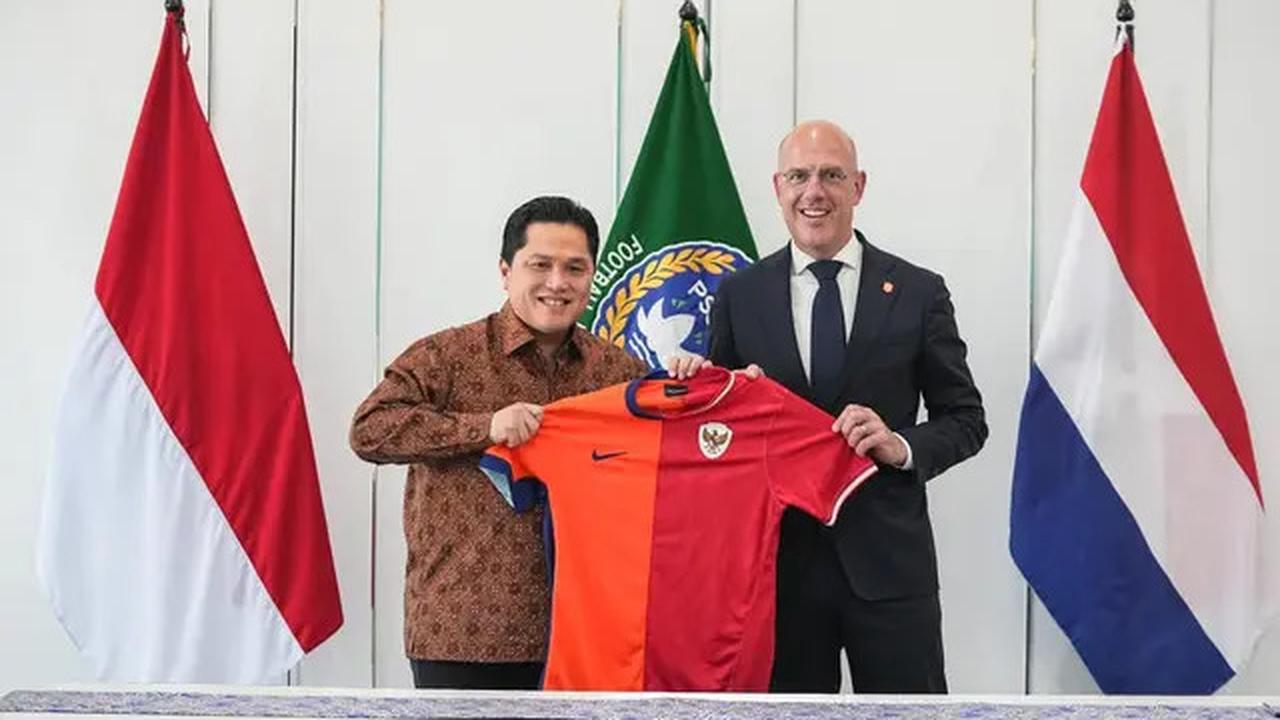Erick Thohir dan Sekjen KNVB Bahas Peluang Timnas Indonesia Lawan Belanda: Rencana Bagus, tapi Tidak Mudah
