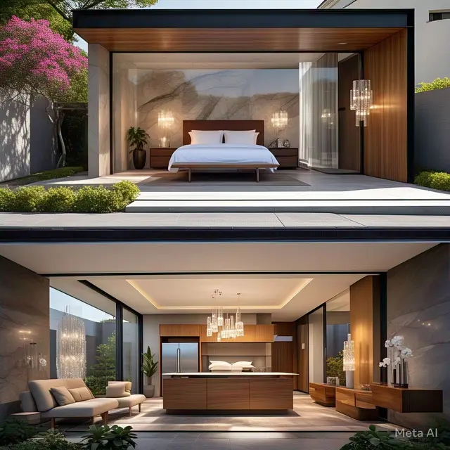 Model Rumah Minimalis 1 Air Terbaru: Konsep Luxury