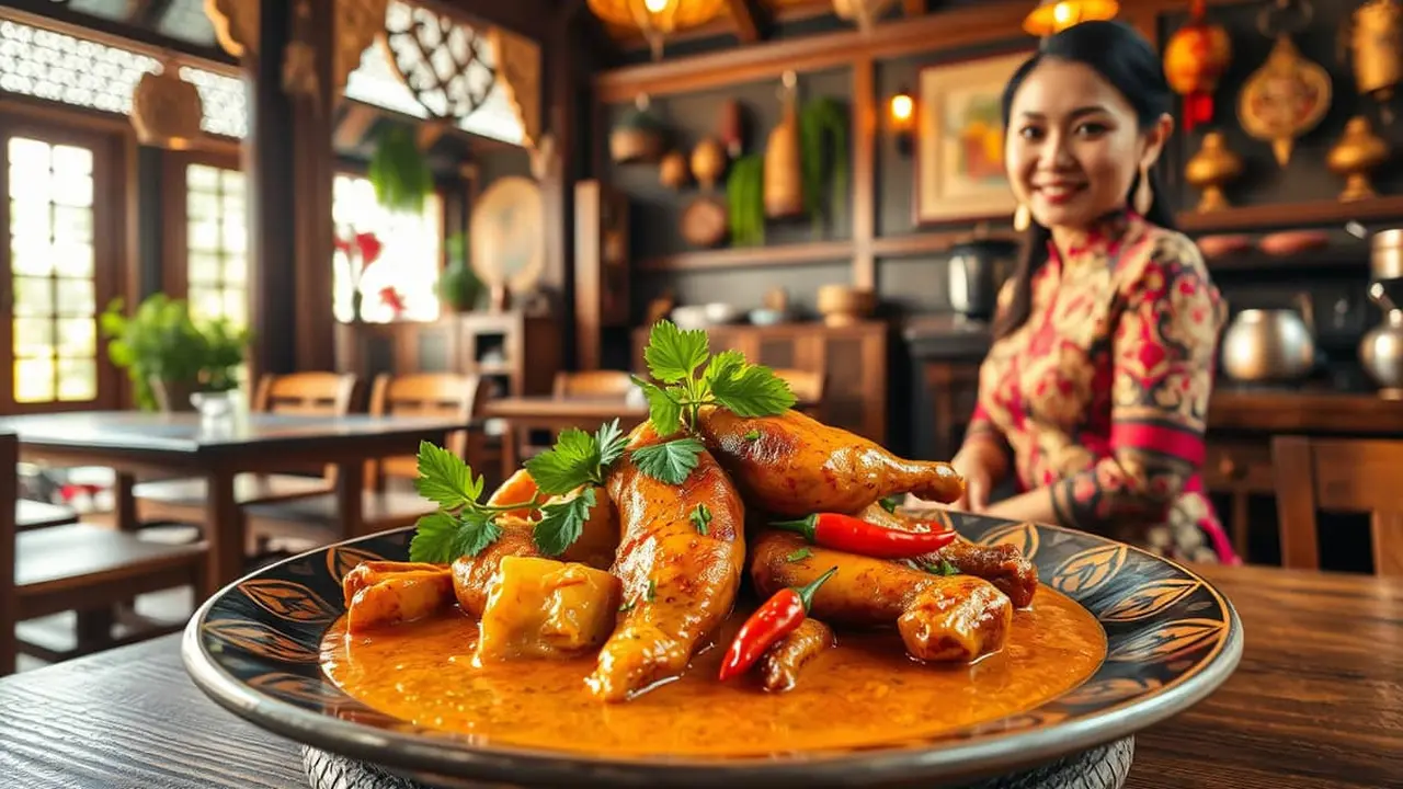 resep ayam lodho