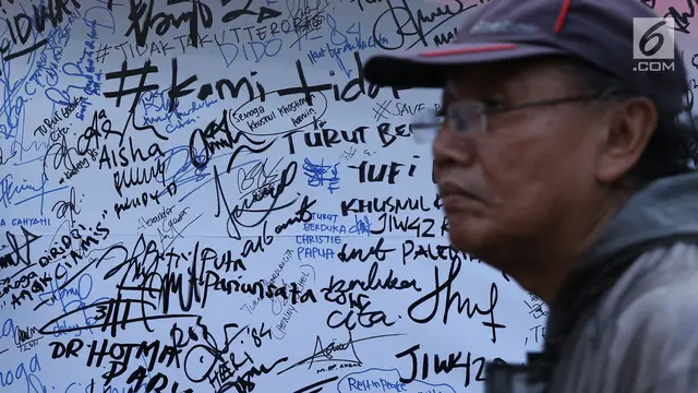 Warga Beri Dukungan Buat Polri